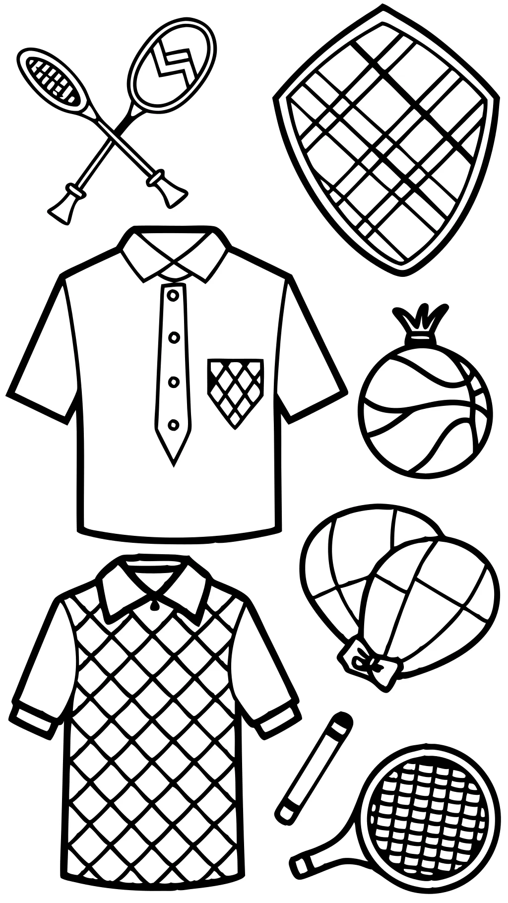 preppy coloring pages easy